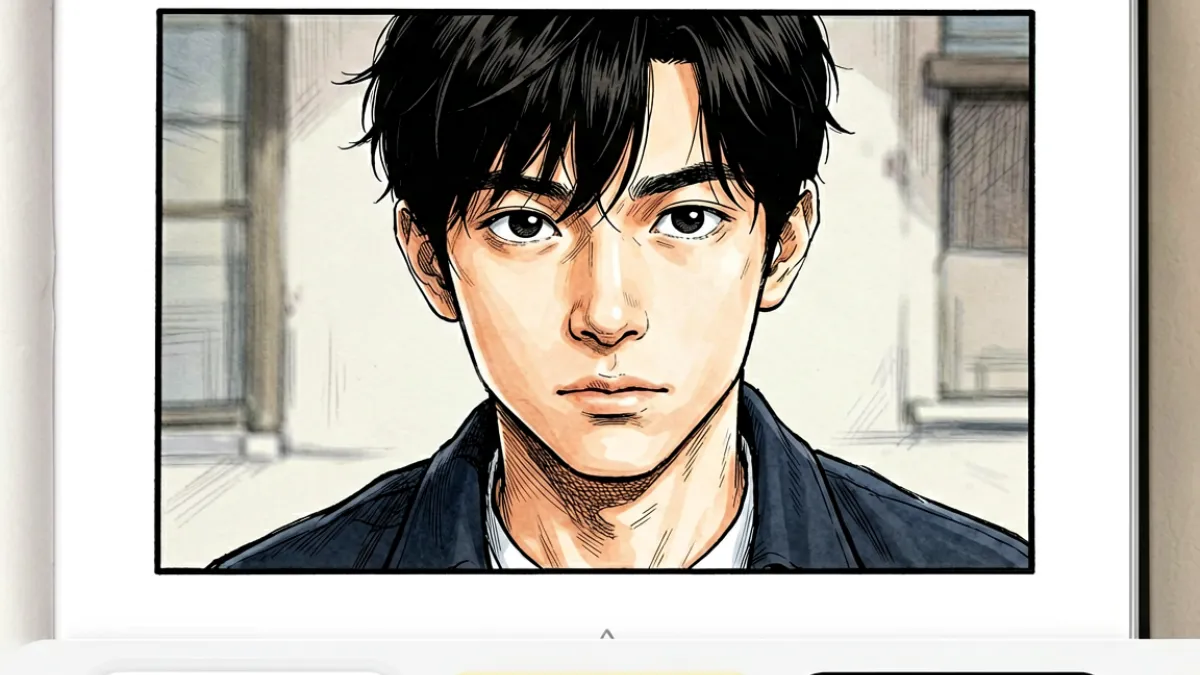 禁漫网阅读界面特写，显示漫画分镜页面、底部阅读模式切换按钮和背景色调节滑块，界面整洁清晰